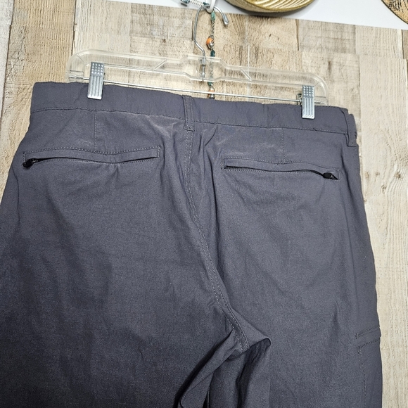 Lib Tech Blue Pants Classic Fit Size 34x30 Hiking Travel Outdoors Zip Pockets - Picture 5 of 10